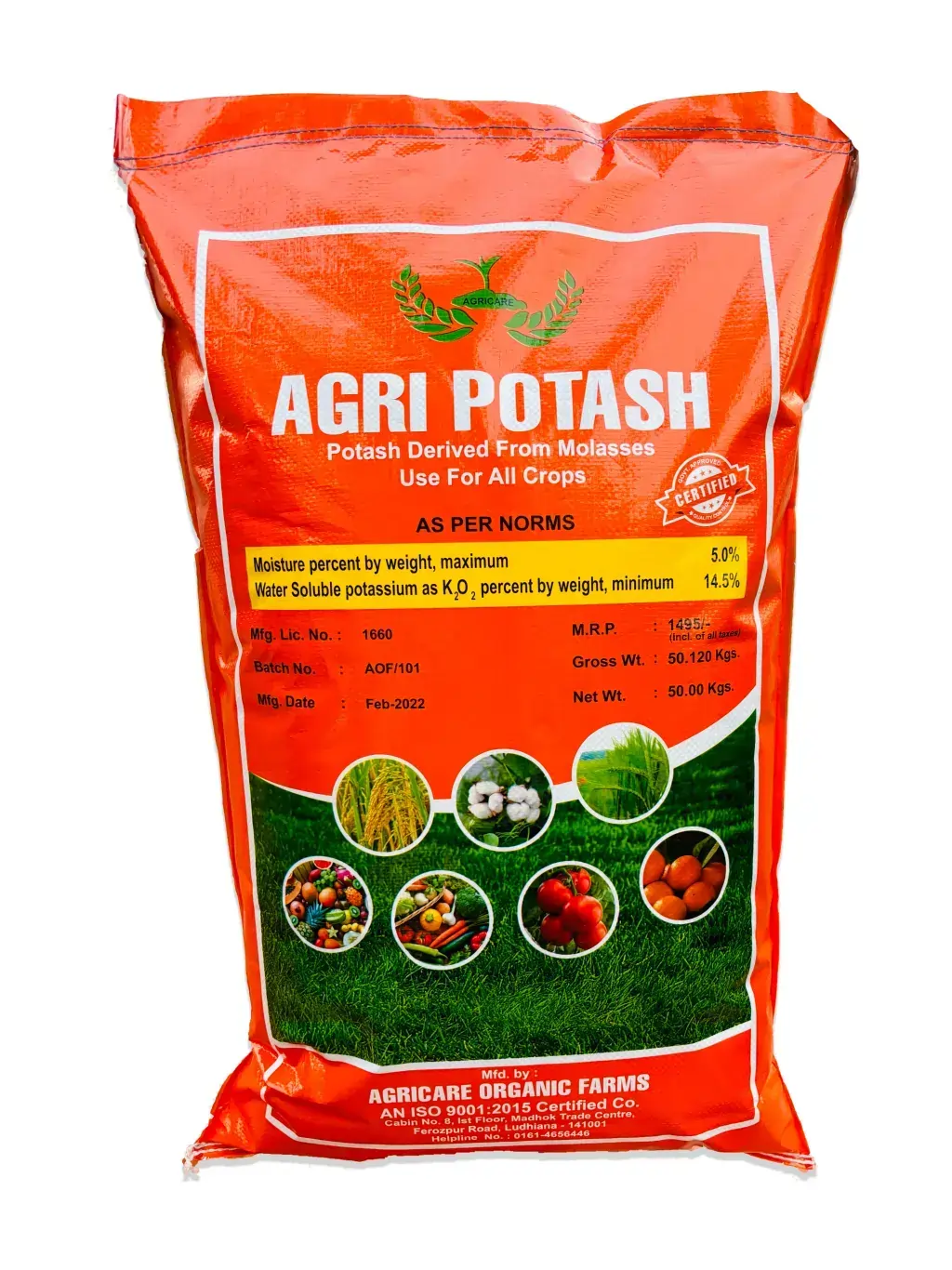 Agri Potash - Potassium Rich Fertilizer