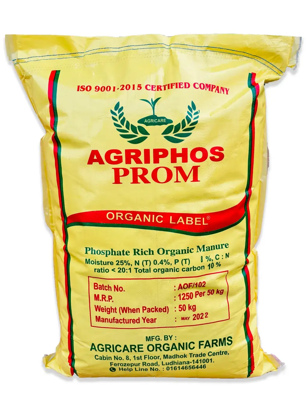 AGRIPHOS : Phosphate Rich Organic Manure (PROM)